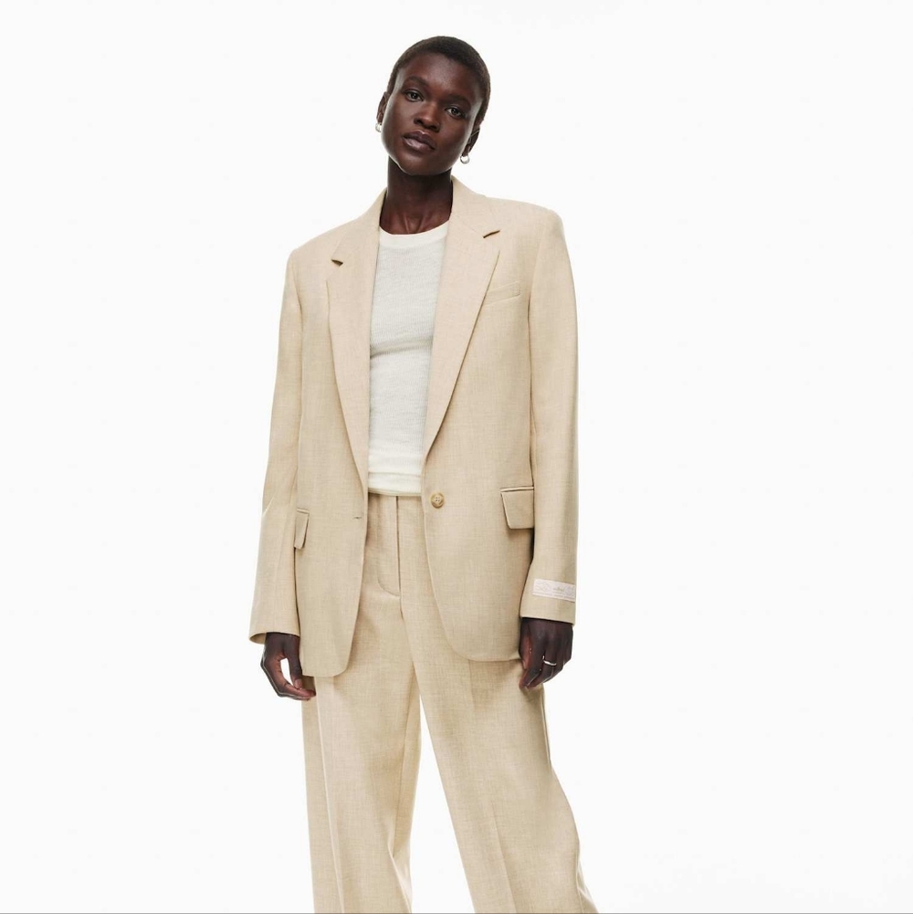 Wilfred Aritzia Generation Cream Blazer S